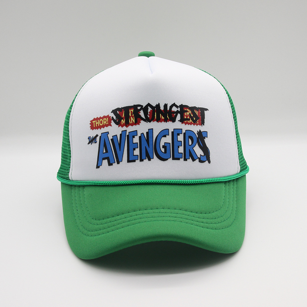 quality sponge polyester summer trucker hat outdoor daily wearing mesh hat