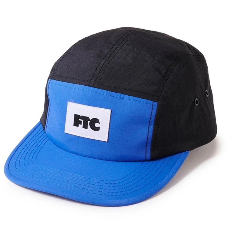 multi panels nylon fabric  water resisted sport hat