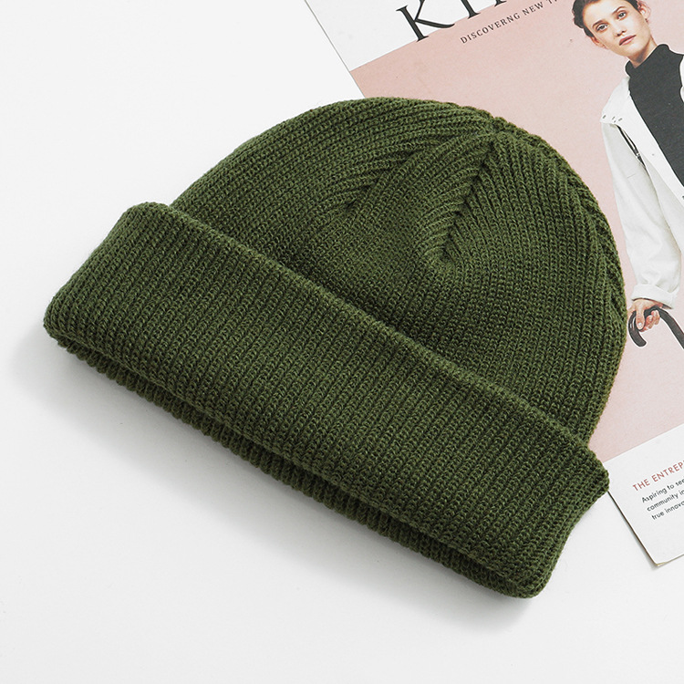 cotton thread ready to ship blank all colors beanie hat
