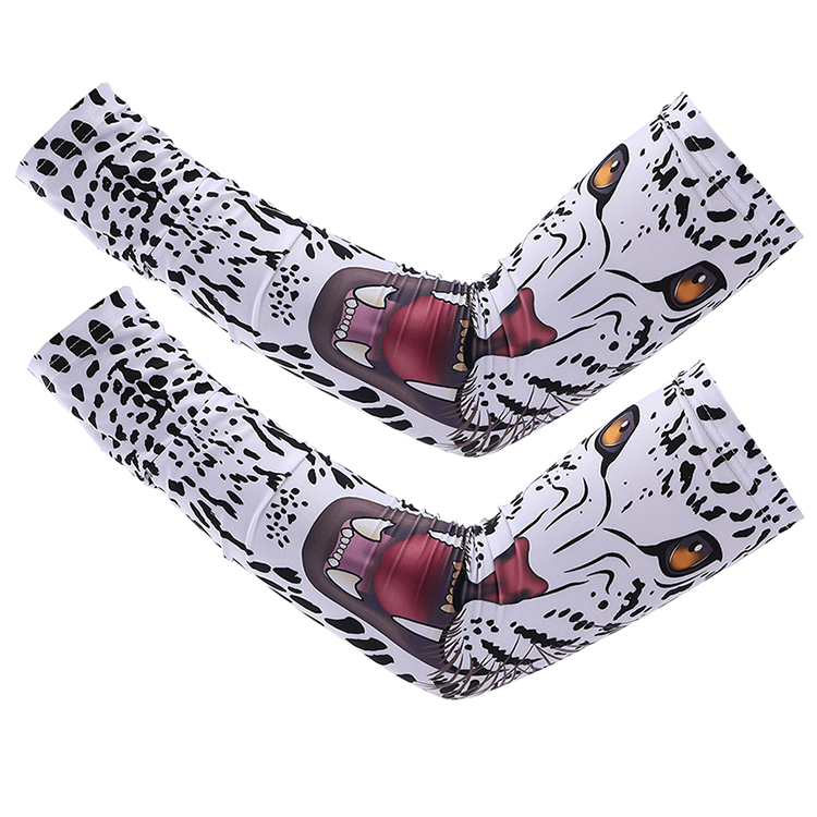 Custom summer Anti Uv Seamless Outdoor Cycling Instant Cool Silk Ice Arm Sleeve
