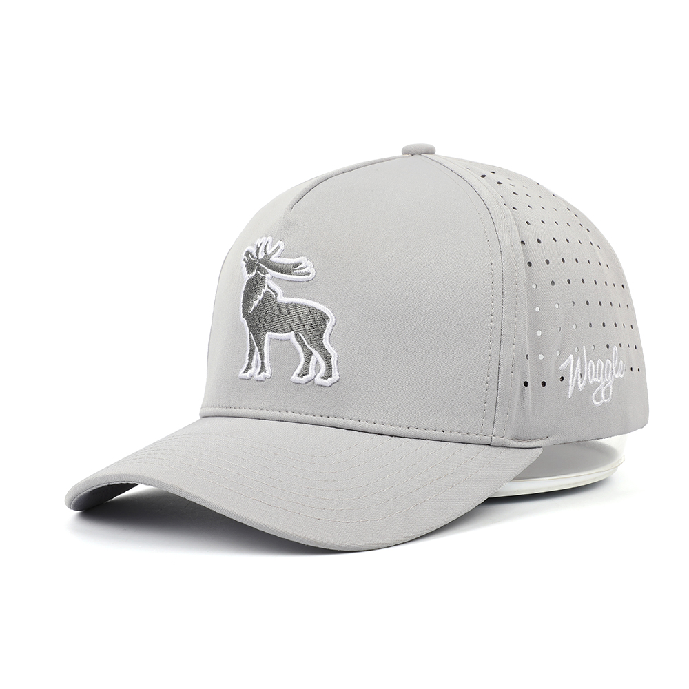 lux back with laser hole cutting baseball hat