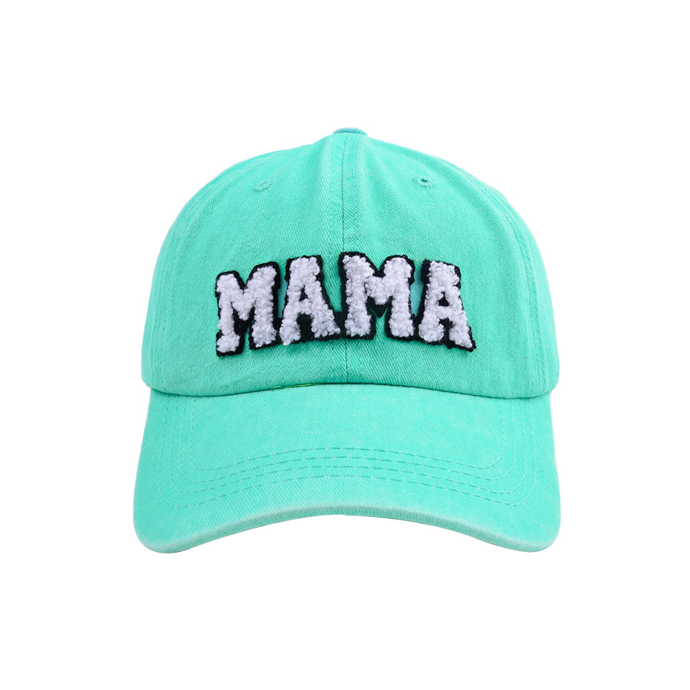 classic low profile  Mama logo terry embroidery baseball hat 